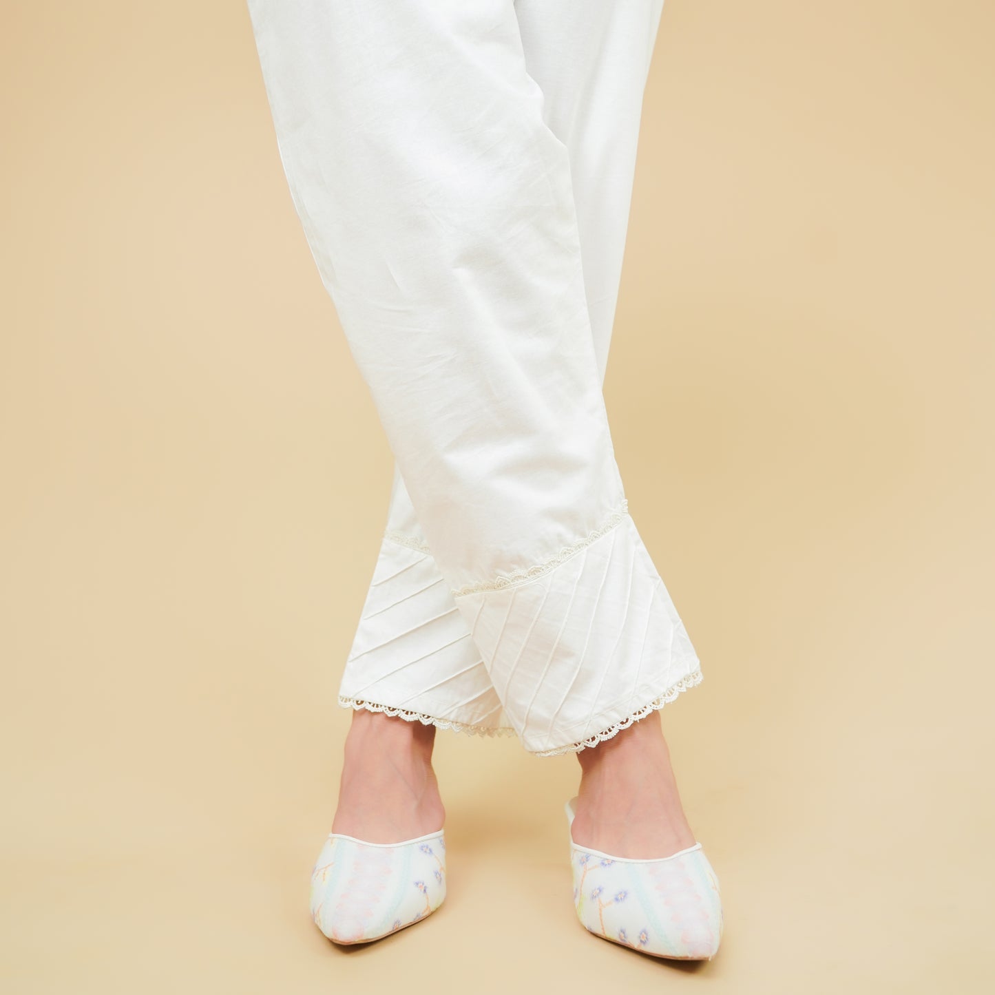 STRIAGHT UPDOWN LACED PINTEX TROUSER