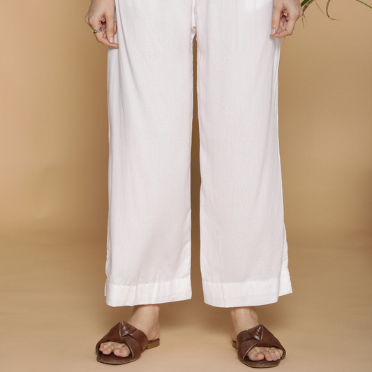 SOFT SIMPLE COTTON PALAZZO