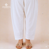 Ladies Cotton Pintuck Shalwar | Soft Comfortable Simple Pintuck Shalwar for Women | Daily Wear Ladies Shalwar Kameez Bottom