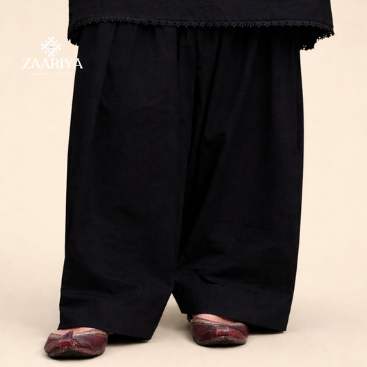 Mutipack Farshi Cotton Shalwar for Women – Premium Pakistani Loose Pants | Comfortable Summer Ethnic Wear
