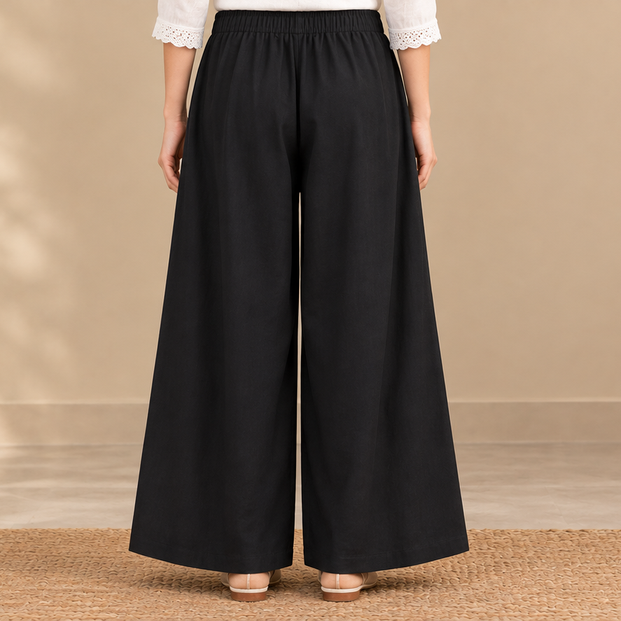 Farshi Cotton Trousers for Women – Premium Pakistani Loose Trouser | Comfortable Ethnic Wear for All Season